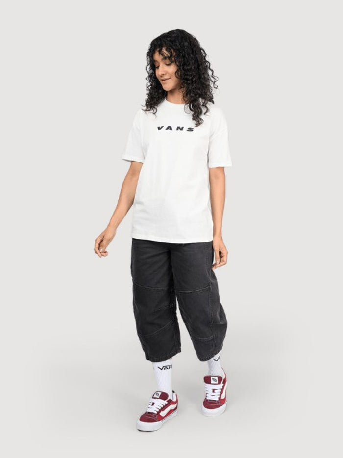 Polera M/C Mujer Retro Vans Os Blanco Vans