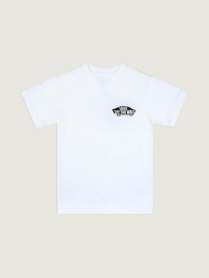 Polera M/C Nino Double Standard Blanco Vans