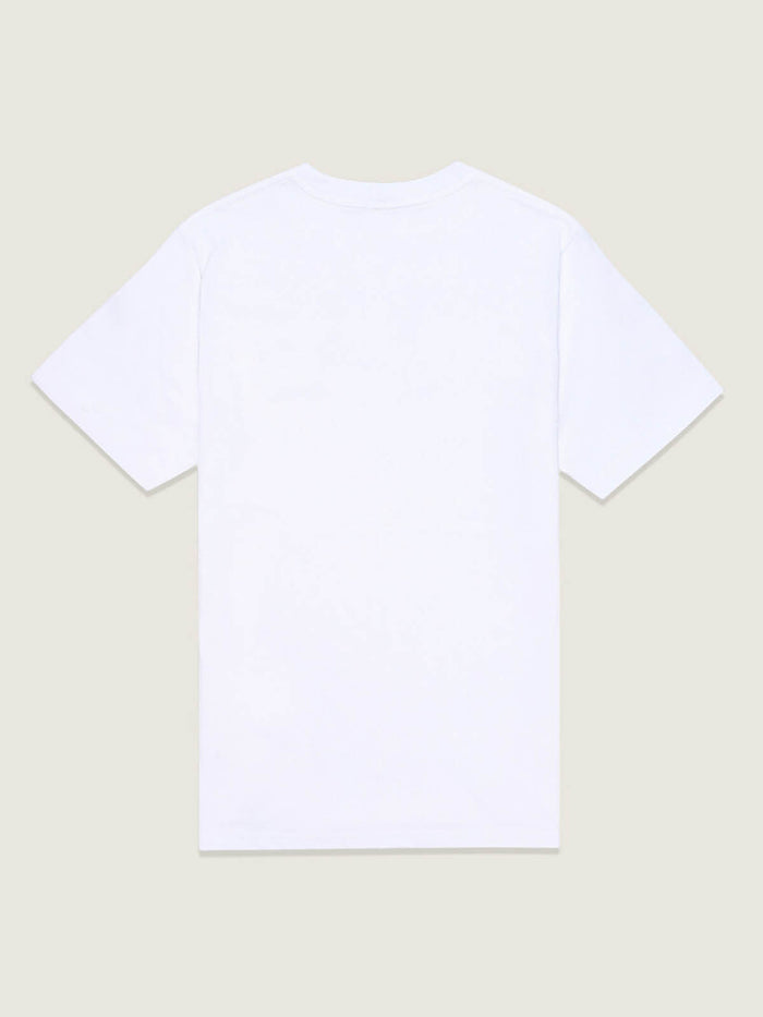 Polera M/C Nino Stretch Logo Blanco Vans