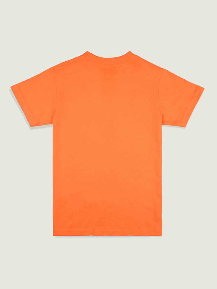 Polera M/C Nino Stretch Logo Naranjo Vans