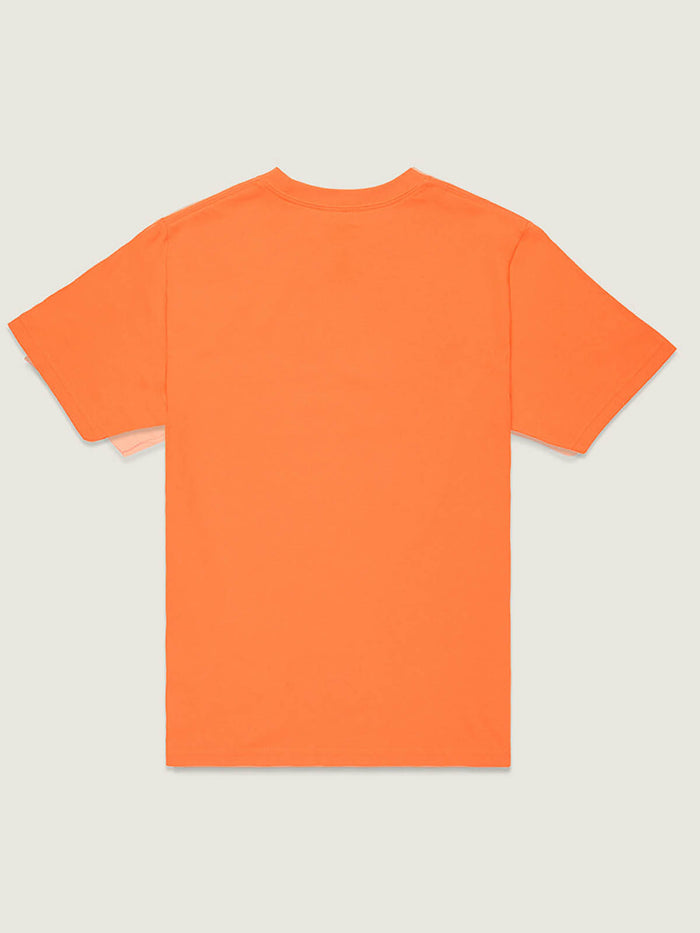 Polera M/C Nino Stretch Logo Naranjo Vans
