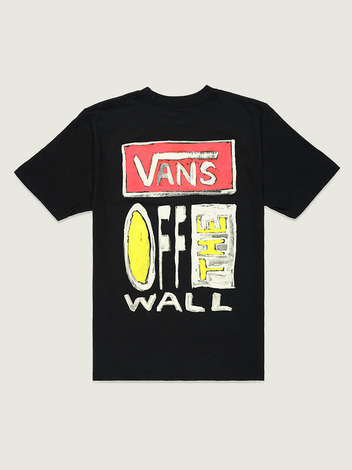 Polera M/C Nino Vans On Canvas Negro Vans