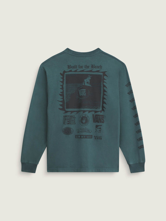 Polera M/L Hombre I Need My Ls Tee Azul Vans