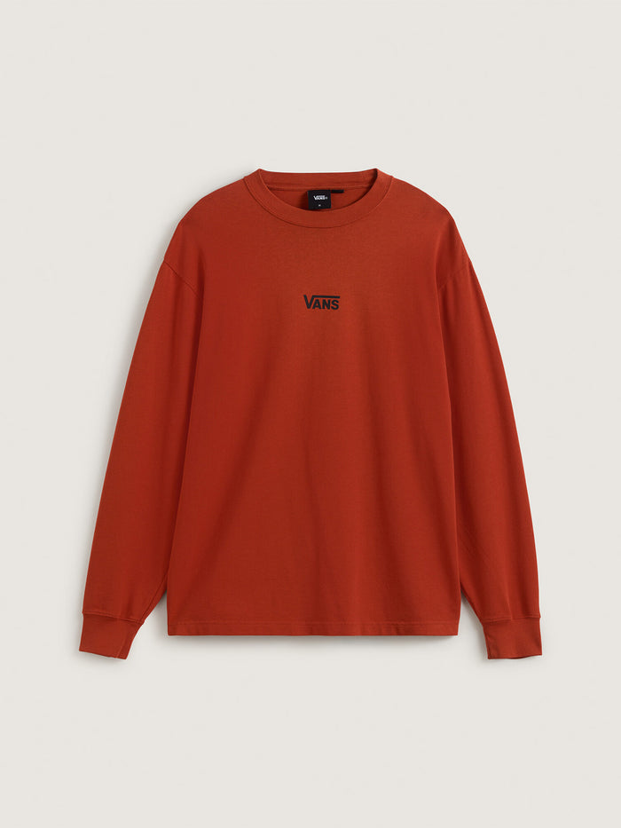 Polera M/L Hombre Premium Graphic Naranja Vans