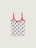Polera S/M Mujer Kiki Cami Tank Rojo Vans