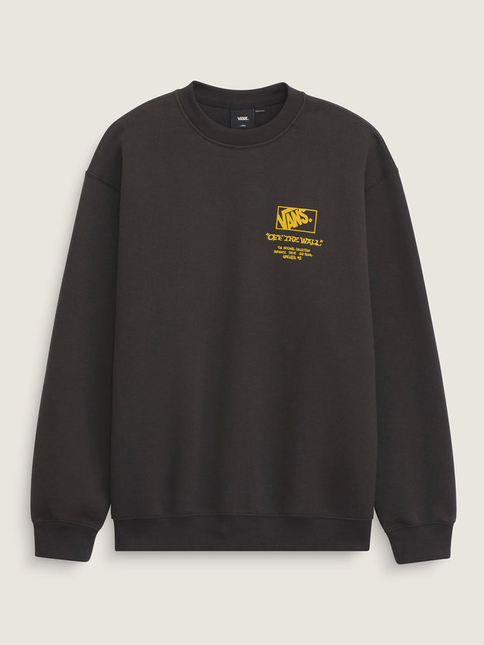 Poleron Hombre Circle Bones Formula Negro Vans