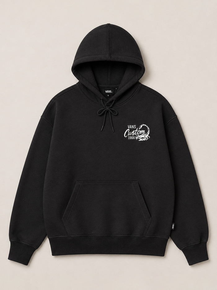 Polerón Hombre Custom Cat Negro Vans