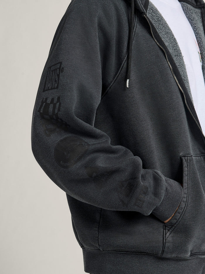 Poleron Hombre MTE Team Negro Vans