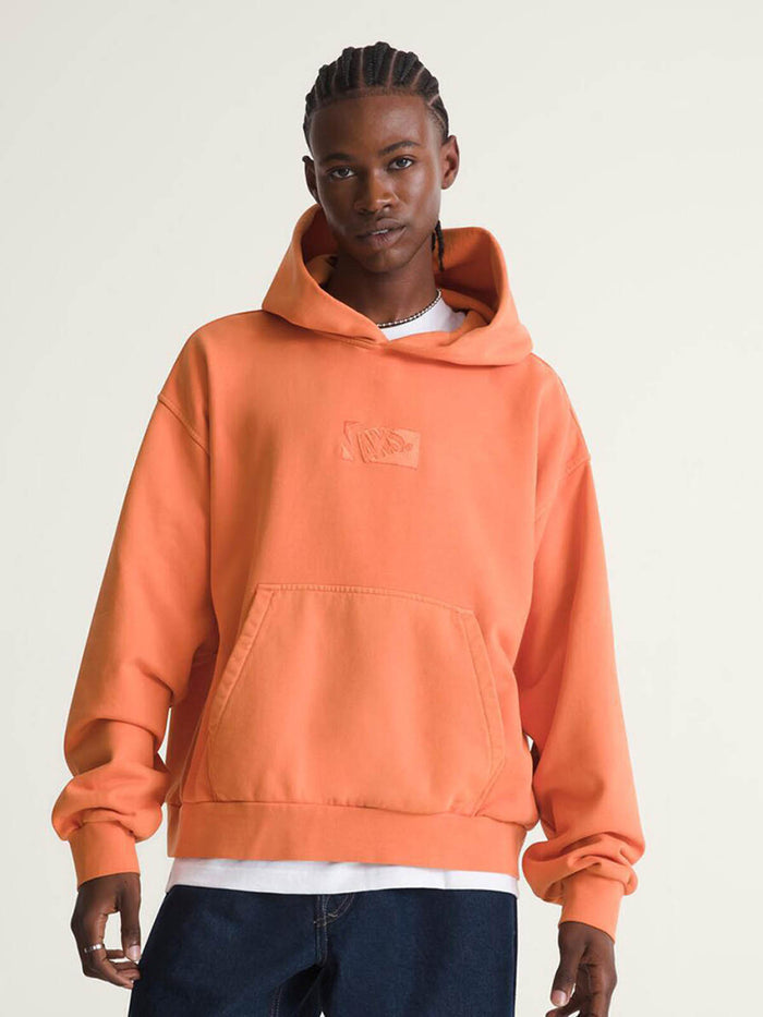 Poleron Hombre Pullover Naranjo Vans