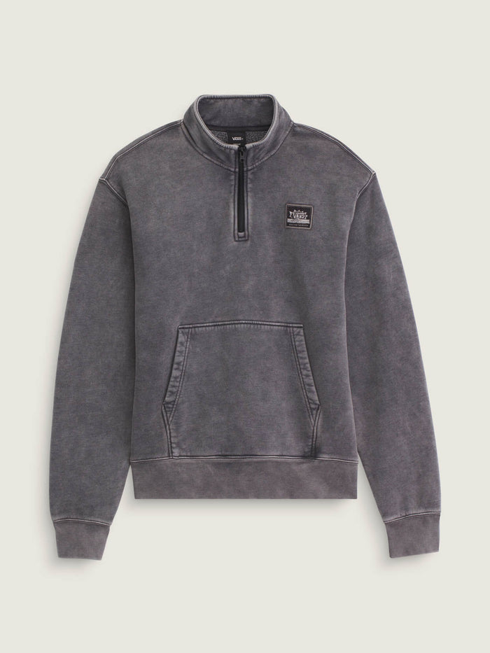 Poleron Hombre Quarter Zip Negro Vans