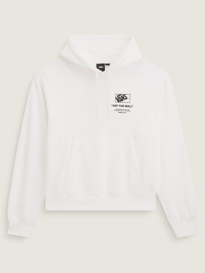 Poleron Hombre Stacked Hi Pullover Blanco Vans
