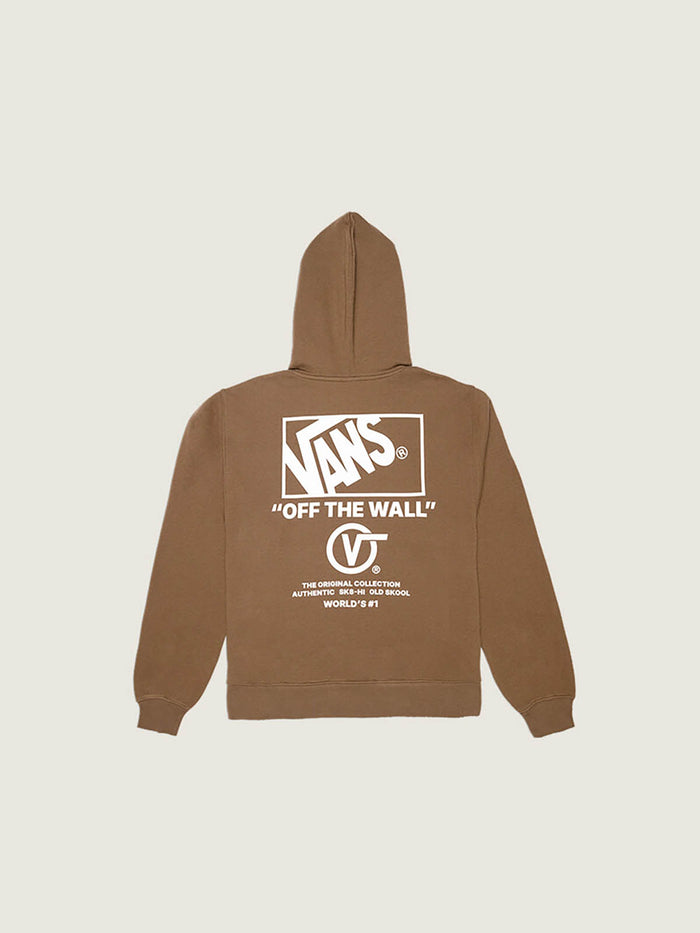 Poleron Hombre Stacked Hi Pullover Café Vans
