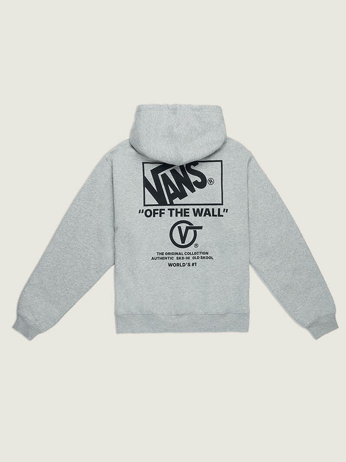 Poleron Hombre Stacked Hi Pullover Gris Vans