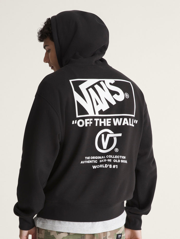 Poleron Hombre Stacked Hi Pullover Negro Vans