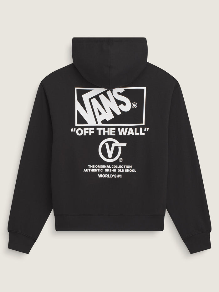 Poleron Hombre Stacked Hi Pullover Negro Vans