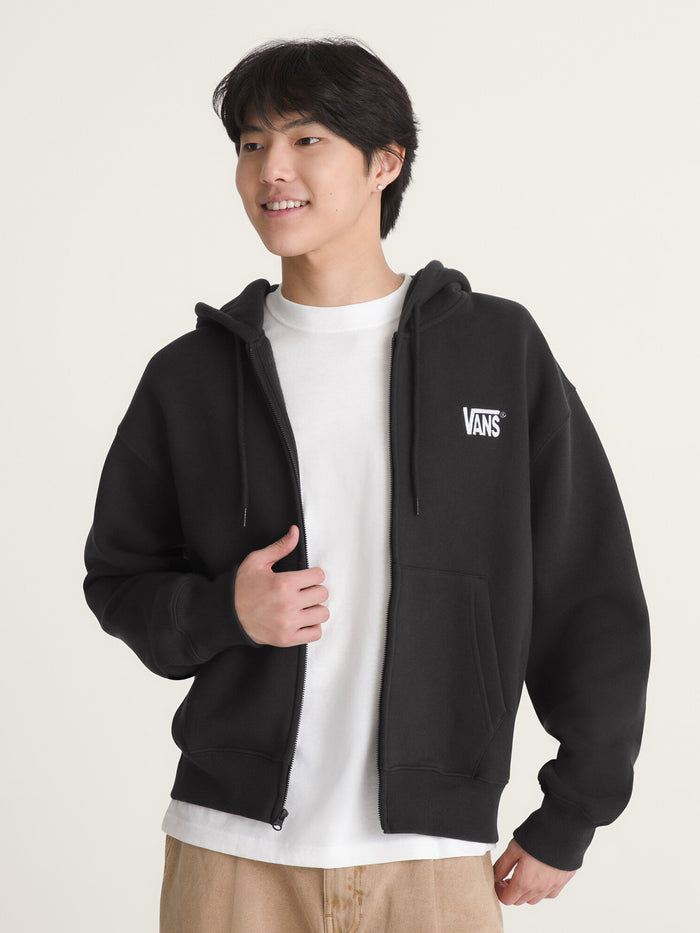 Polerón Hombre Stretch Logo Negro Vans