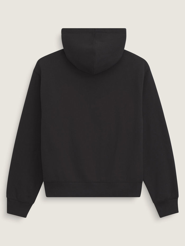 Poleron Hombre Stretch Logo Pullove Negro Vans