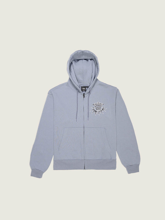 Poleron Hombre Torched Full Zip Gris Vans