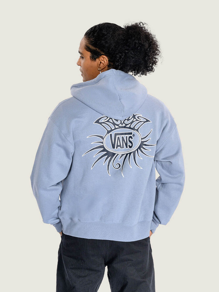 Poleron Hombre Torched Full Zip Gris Vans