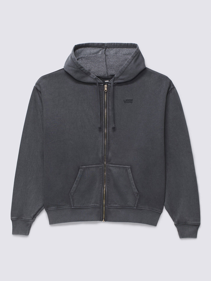 Poleron Mujer Everyday Os Zip Hood Negro Vans