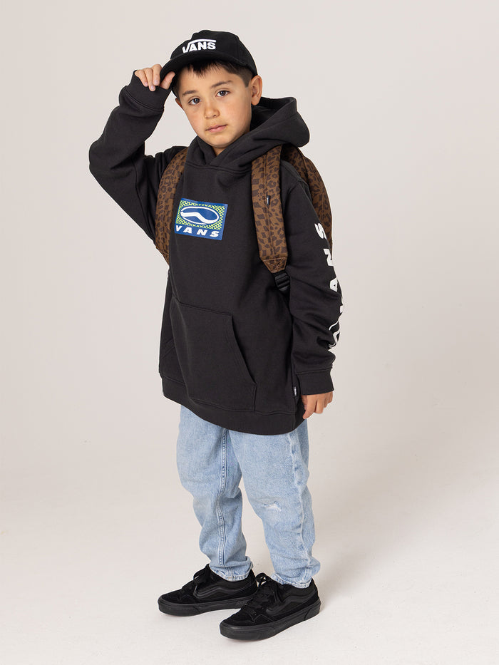 Poleron Nino Sidestripe Sportwear Negro Vans