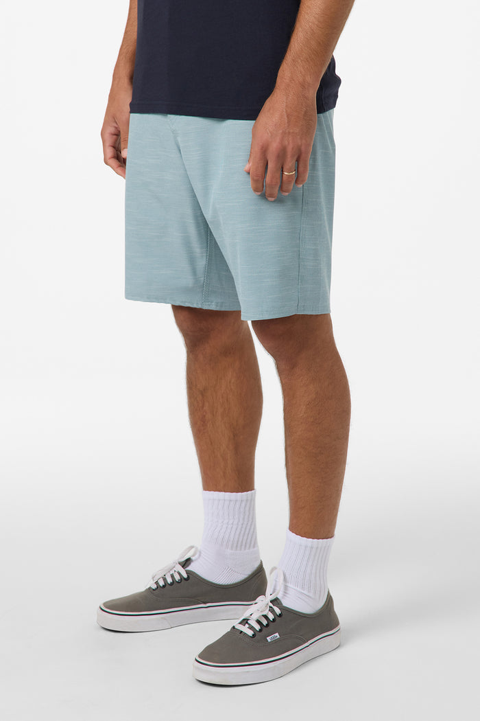 Portola Slub Check 20" Hybrid Shorts - Stone Blue | O'Neill