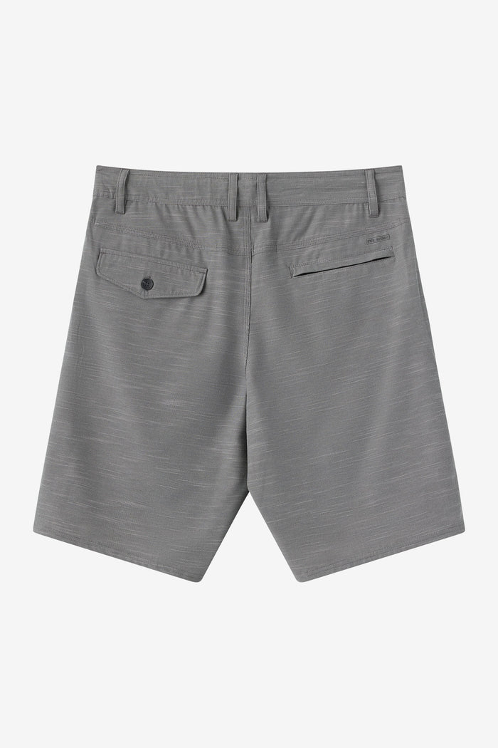 Portola Slub Check 20" Hybrid Shorts - Gargoyle | O'Neill