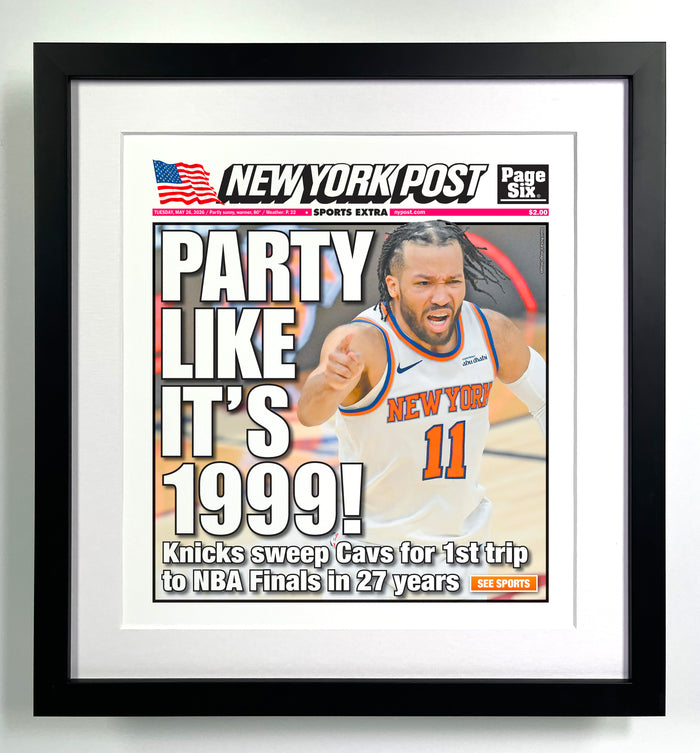 Premium Framed Playoff Cover "1999" - May 26, 2026