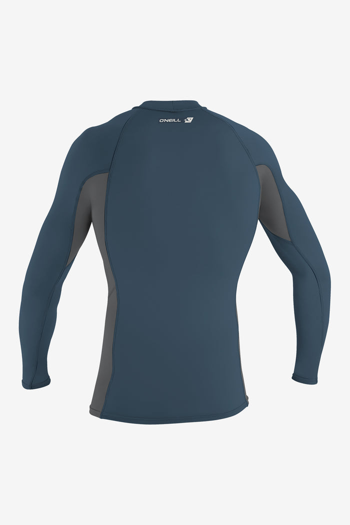Premium Skins L/S Rash Guard - Blu Smoke | O'Neill