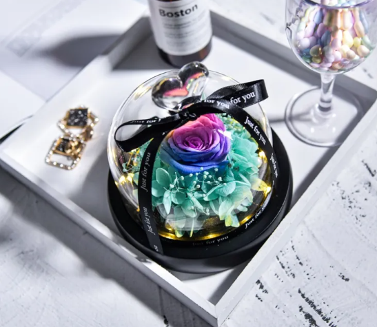 Preserved Rose Gift Box – Elegant Home Decor 🌹