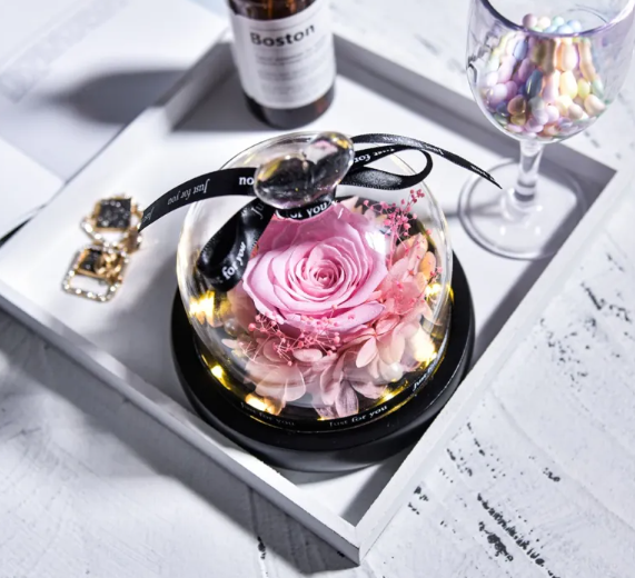 Preserved Rose Gift Box – Elegant Home Decor 🌹