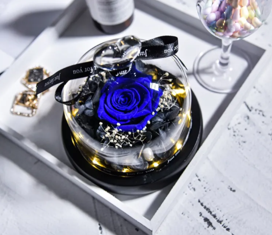 Preserved Rose Gift Box – Elegant Home Decor 🌹