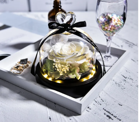 Preserved Rose Gift Box – Elegant Home Decor 🌹