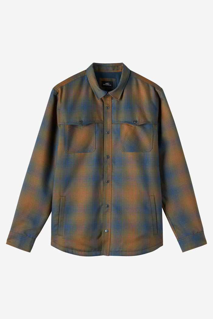 Ranchero Plaid Western Jacket - Army Green | O'Neill