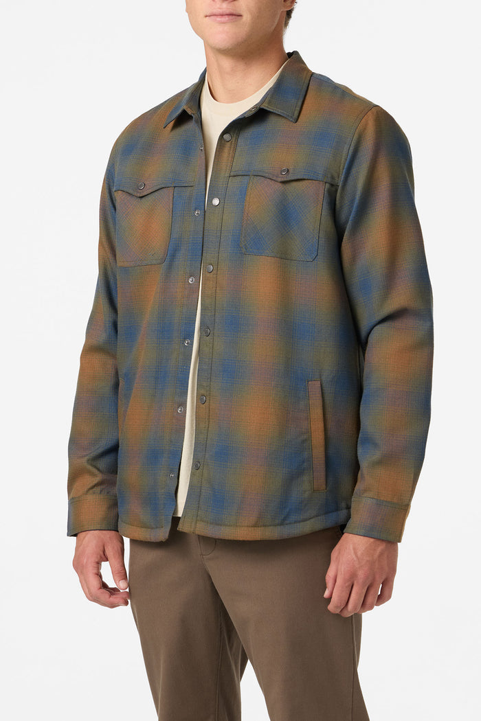 Ranchero Plaid Western Jacket - Army Green | O'Neill