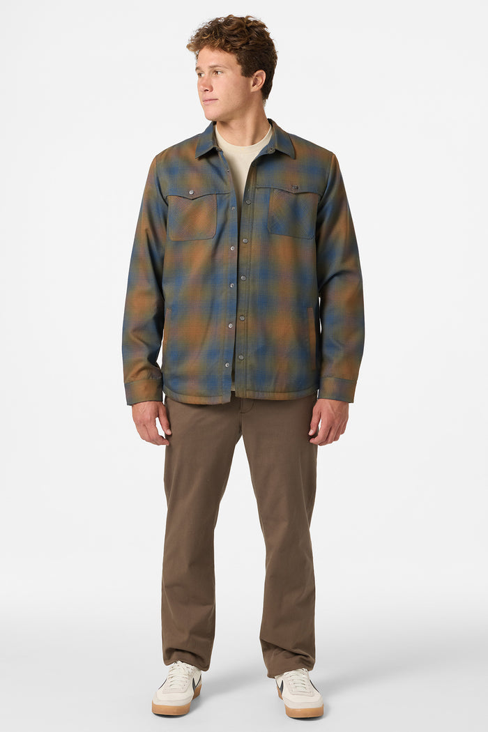 Ranchero Plaid Western Jacket - Army Green | O'Neill