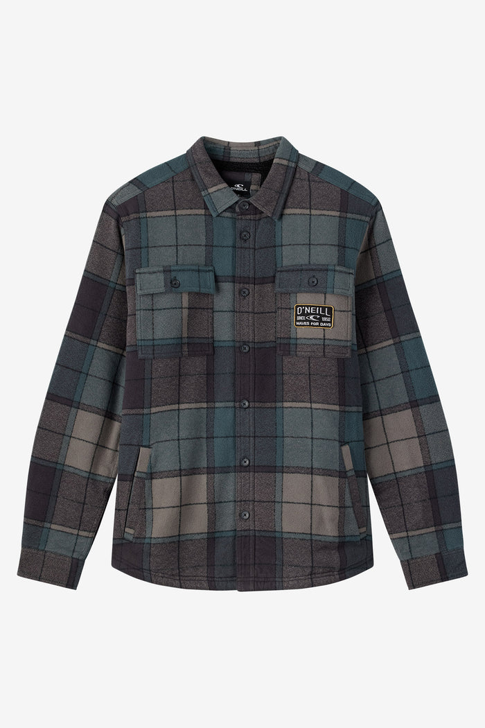 Redmond High Pile Lined Jacket - Black | O'Neill