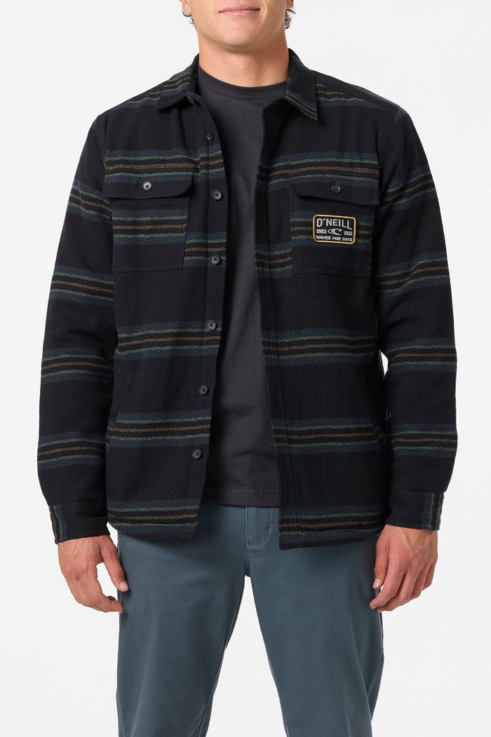 Redmond High Pile Lined Jacket - Black 2 | O'Neill