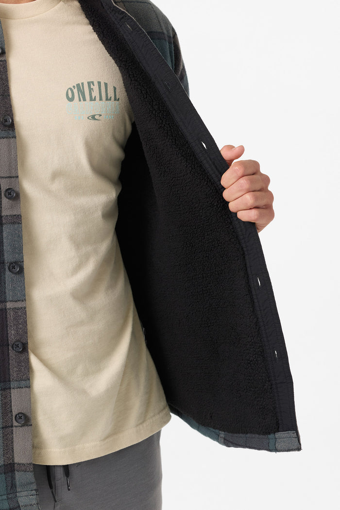 Redmond High Pile Lined Jacket - Black | O'Neill