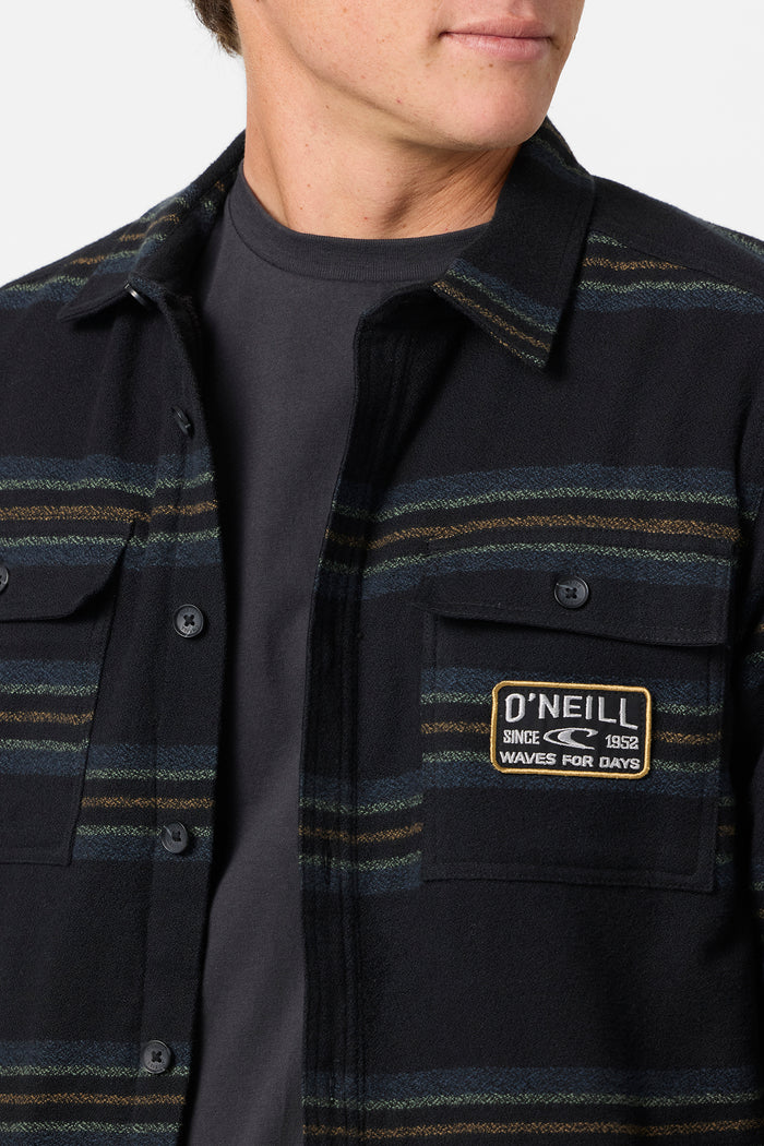 Redmond High Pile Lined Jacket - Black 2 | O'Neill