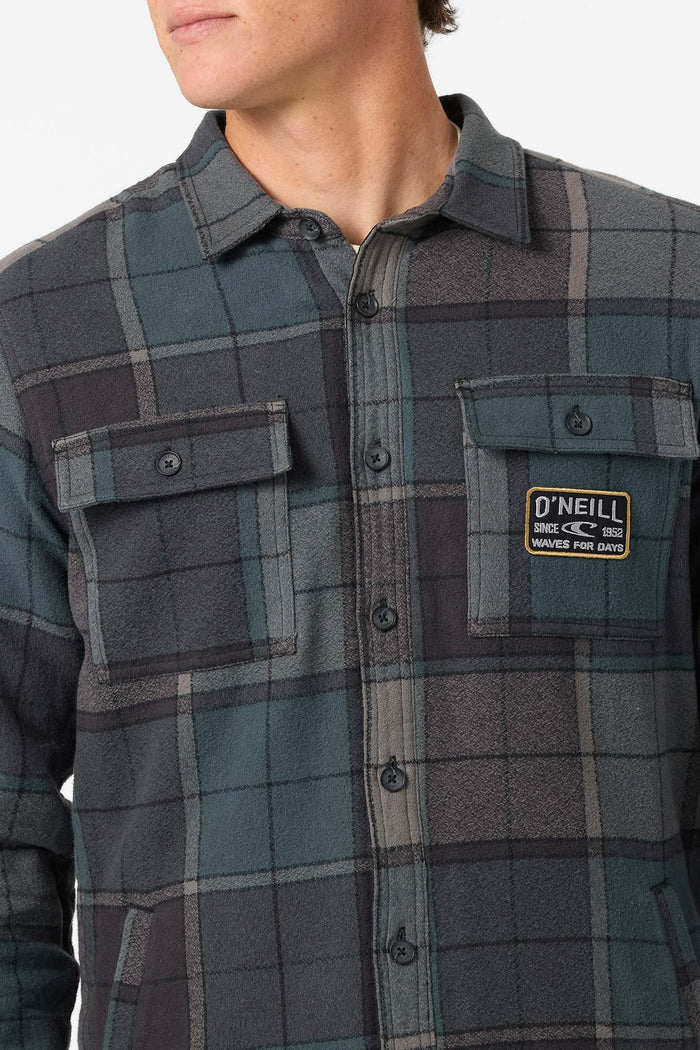 Redmond High Pile Lined Jacket - Black | O'Neill