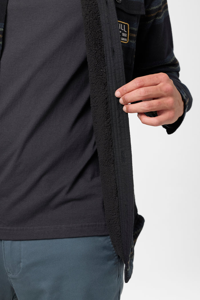 Redmond High Pile Lined Jacket - Black 2 | O'Neill