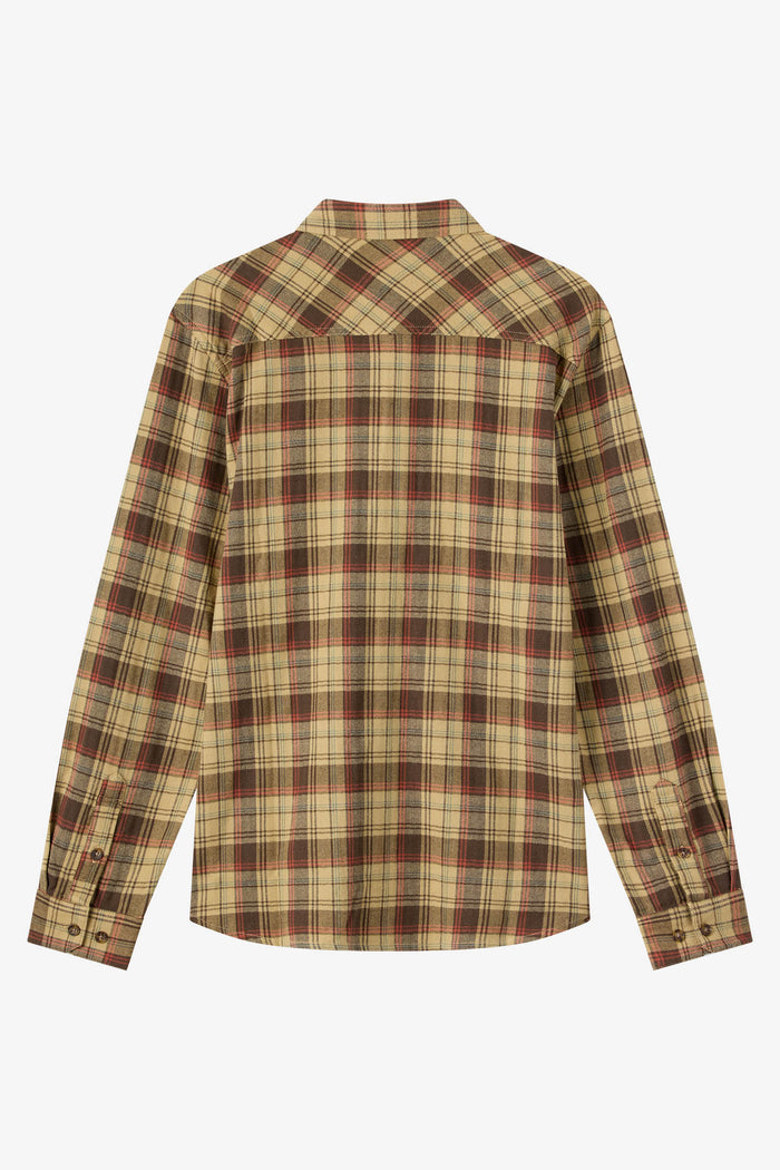 Redmond Plaid Flannel Standard Fit Long Sleeve Shirt -  | O'Neill