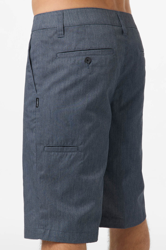 Redwood 22" Chino Shorts - Heather Slate | O'Neill