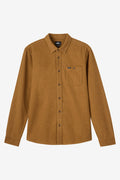 Regent Flannel Standard Fit Long Sleeve Shirt - Dark Khaki | O'Neill