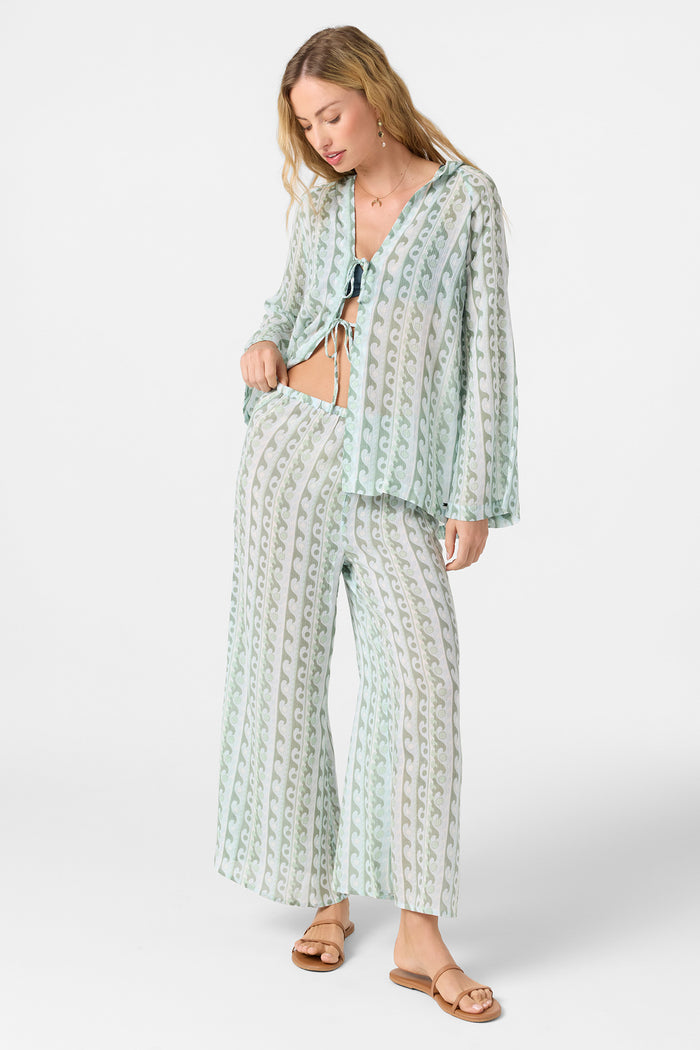 Regina Printed Cover-Up Pants - Starlight Blue | O'Neill