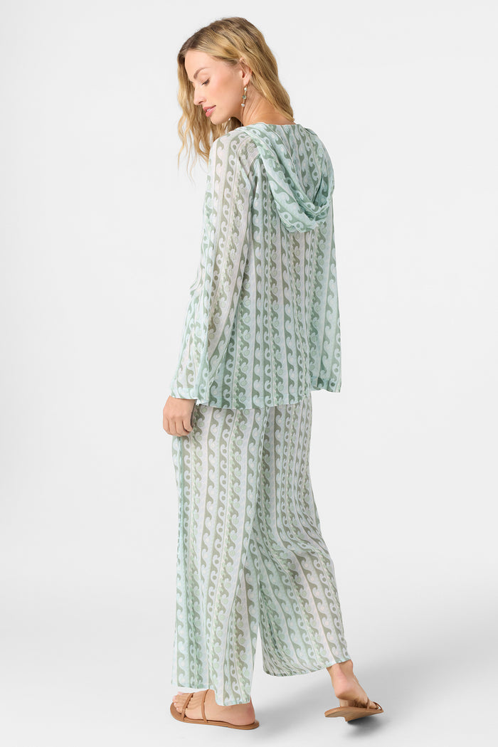 Regina Printed Cover-Up Pants - Starlight Blue | O'Neill