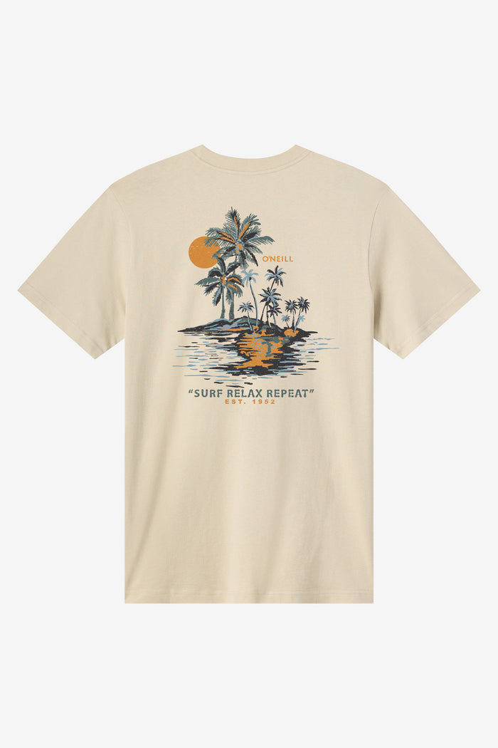 Relax Classic Tee - Lt Khaki | O'Neill