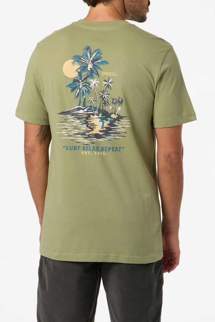 Relax Classic Tee - Oil Green | O'Neill