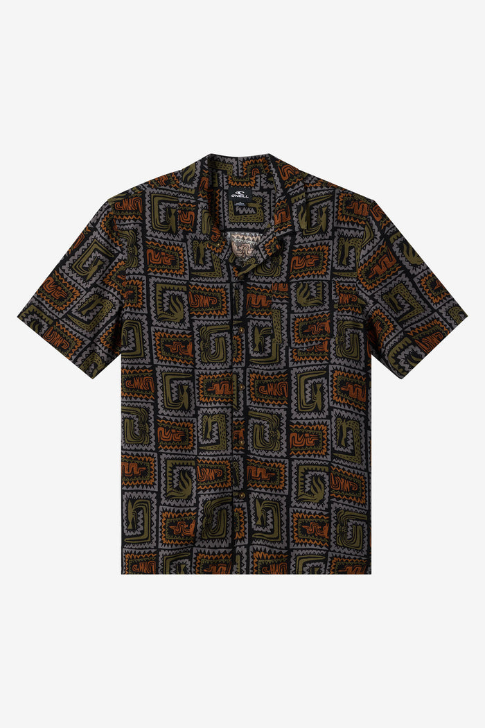 Relaxed Woven Camp Shirt - Black | O'Neill